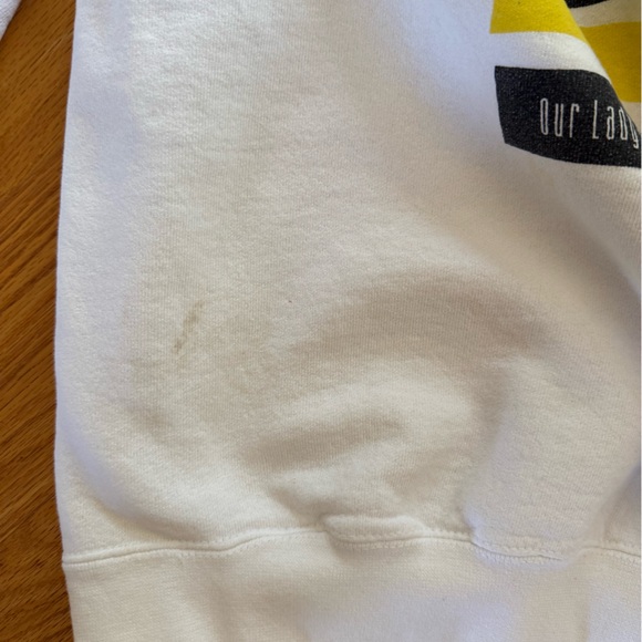 ✨ Vintage 90s Our Lady of the Lake Sweatshirt M - Picture 7 of 8